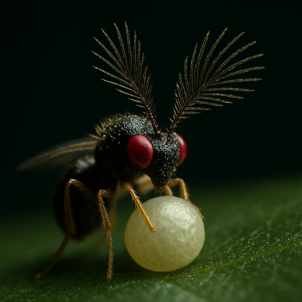 [12812] Schlupfwespe gegen Textilmotten – Trichogramma evanescens (6 Lieferungen à 4 Kärtchen)