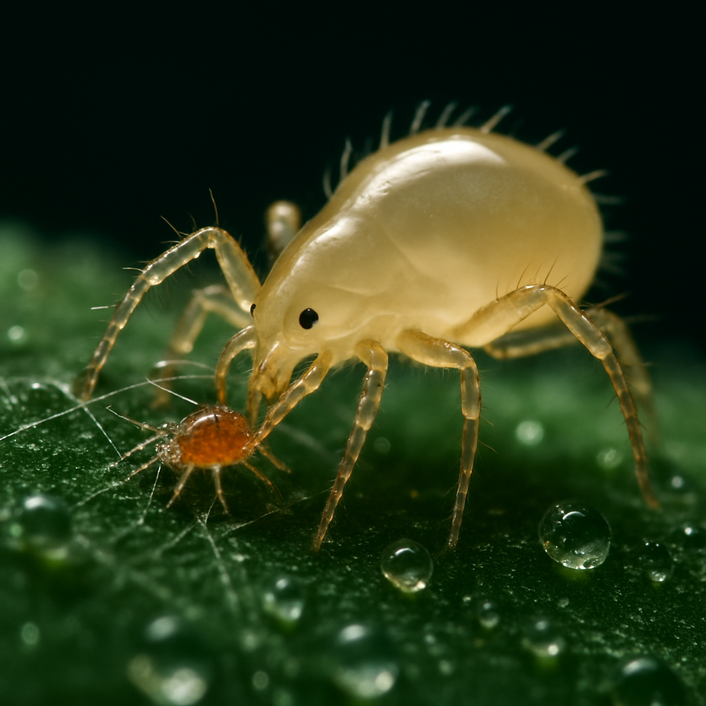 [12694] Raubmilbe gegen Spinnmilben & Thrips – Amblyseius andersoni (5 Tütchen)