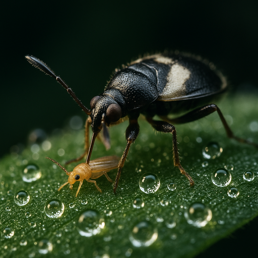 Raubwanze gegen Thrips – Orius majusculus